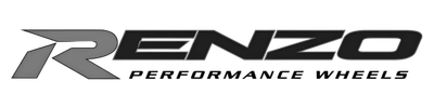 Aces Auto Elite - Logo for Renzo Performance Wheels. The word RENZO appears in large, stylized letters, with PERFORMANCE WHEELS in smaller text below. The letter R is bold and angular. | Arizona Luxury & Exotic Car Service