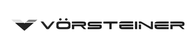 Aces Auto Elite - The image shows the Vorsteiner logo, featuring a stylized V symbol in black and gray to the left of the word VÖRSTEINER written in bold, modern uppercase letters with umlauts over the O. | Arizona Luxury & Exotic Car Service